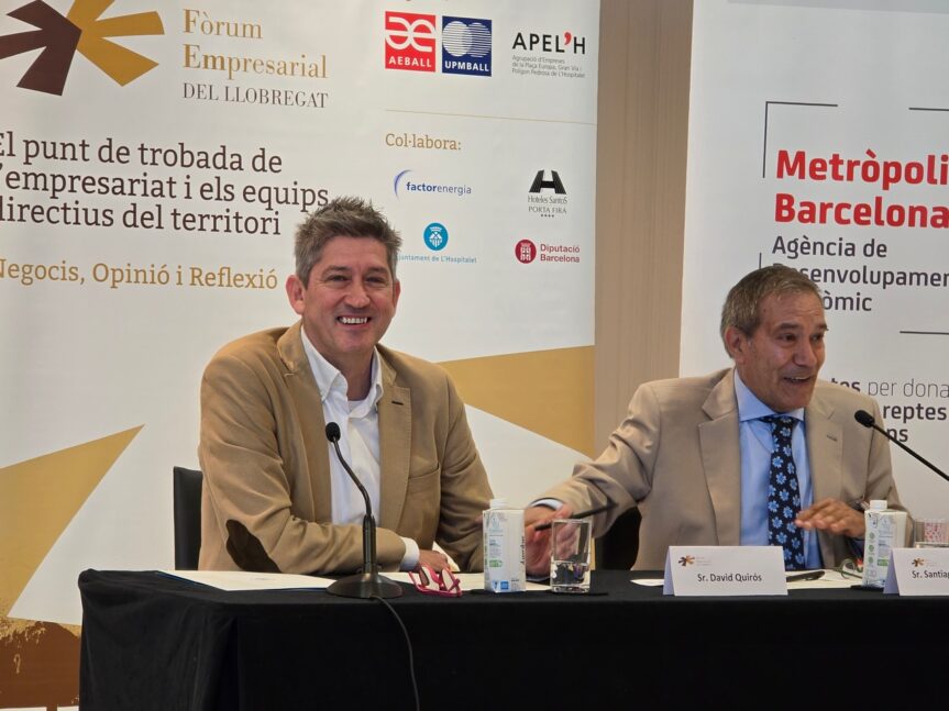 David Quirós pide “paciencia y confianza” a la patronal AEBALL de l’Hospitalet y el Baix Llobregat