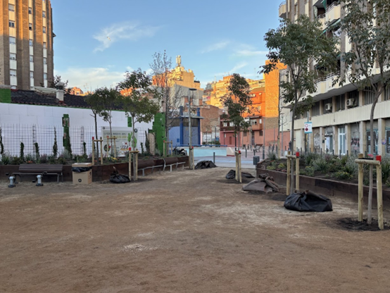 Inaugurada una illa verda a Santa Eulàlia