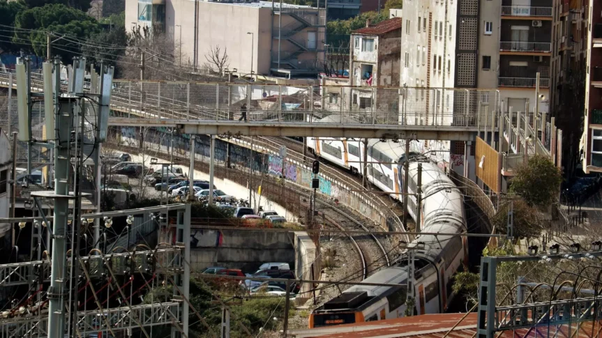 La historia interminable del soterramiento de las vías del tren de l’Hospitalet