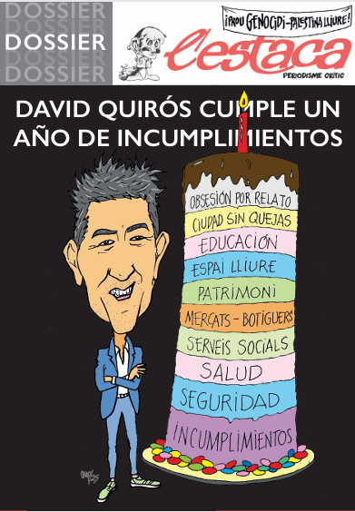 Dossier: “David Quirós cumple un año de Incumplientos”