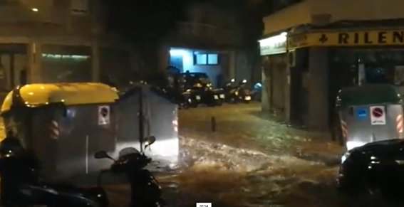 Els Comuns demanen la construcció de dipòsits pluvials a la ciutat, per evitar inundacions en episodis de pluges intenses, com ha fet Barcelona