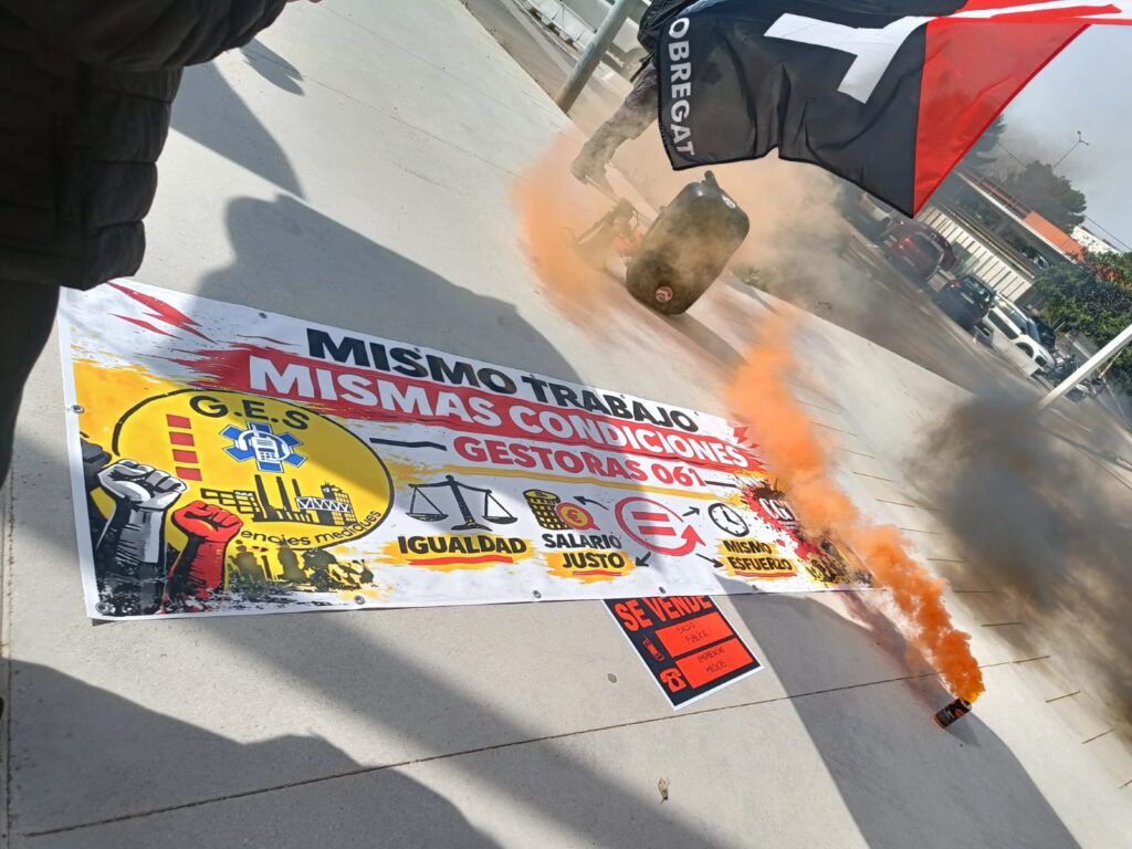 Tots els sindicats dels treballadors del 061 en vaga indefinida per dignificar la seva professió