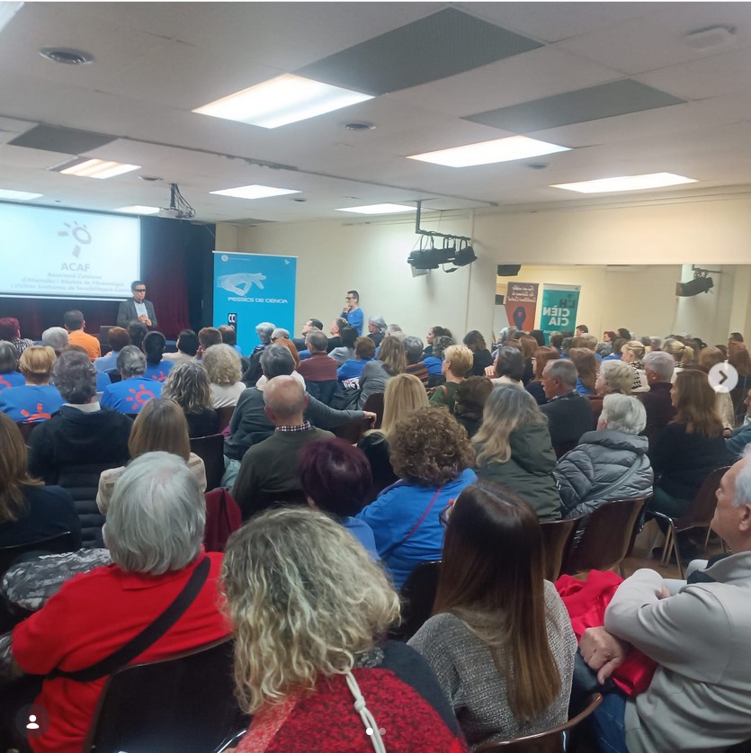 Gran expectació a la ciutat per la problemàtica de la fibromiàlgia