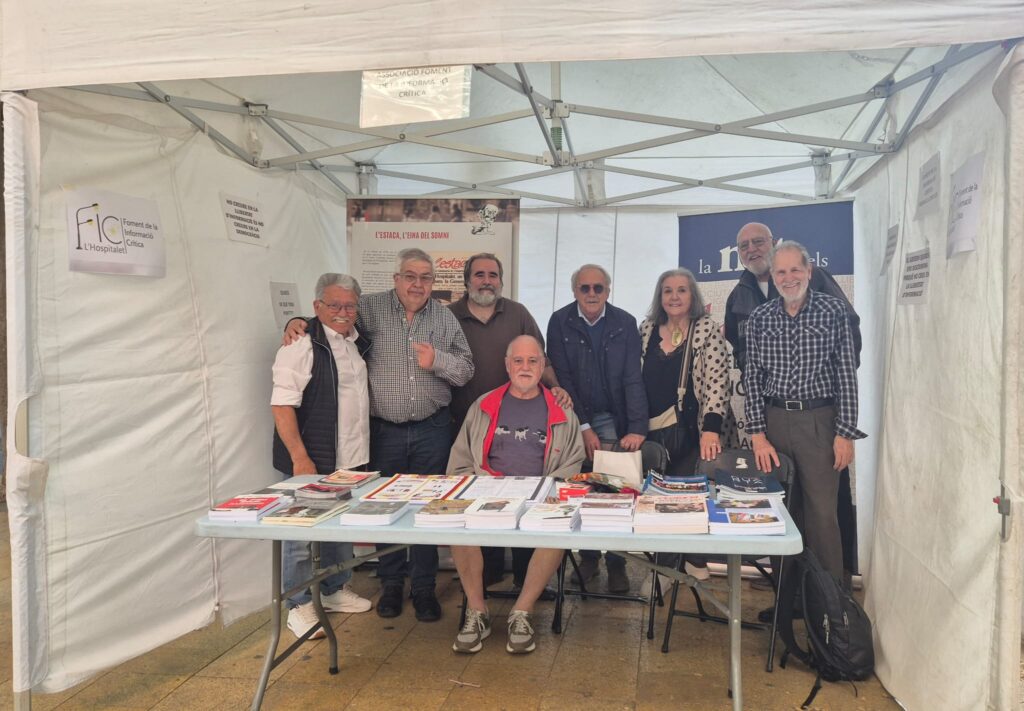 FIC debuta con stand propio en Sant Jordi y presenta nuevas publicaciones en l’Hospitalet