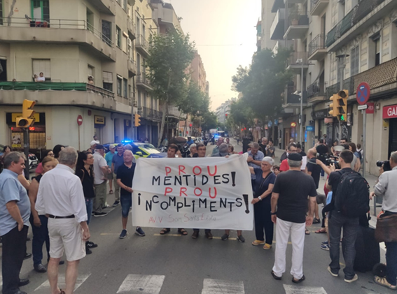 L’AViV de Santa Eulàlia convoca diverses trobades de veïns per afrontar el que consideren una imposició del govern sobre la ubicació del poliesportiu