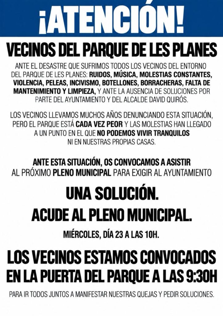 Neix una nova entitat veïnal a Can Serra arran de l’abandonament que pateix el Parc de Les Planes